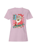Santa Claus Retro Pop Art Design Women's T-shirt