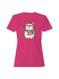 Festive Hedgehog Holiday Cheer Women's T-shirt