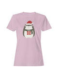 Festive Hedgehog Holiday Cheer Women's T-shirt