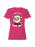 Santa on the Nice List Women's T-shirt