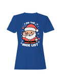 Santa on the Nice List Women's T-shirt