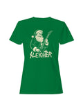 Santa Rock Sleigher Graphic Women's T-shirt