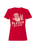 Rockin' Santa Sleigh All Day Women's T-shirt