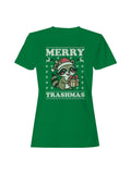 Merry Trashmas Raccoon Sweater Women's T-shirt