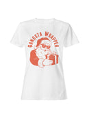 Gangsta Santa Gift Wrapper Women's T-shirt
