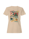 Vintage Christmas Stamp Collection Women's T-shirt