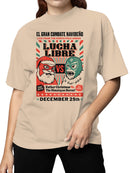 Lucha Libre Christmas Showdown Women's T-shirt