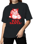 Hail Santa Devilish Holiday Spirit Women's T-shirt