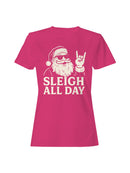 Santa Cool Sleigh All Day Women's T-shirt