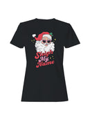 Sleigh My Name Santa Design Women's T-shirt