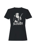 Rocking Santa Sleigher Design Women's T-shirt