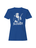 Rocking Santa Sleigher Design Women's T-shirt