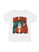 Believe: Santa, Alien, Bigfoot Youth's T-shirt