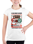 Lucha Libre Christmas Showdown Youth's T-shirt