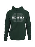 Six Seven Bold Typography Design Men's Hoodie