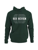 Six Seven Bold Typography Design Men's Hoodie