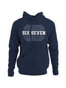 Six Seven Bold Typography Design Men's Hoodie