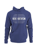 Six Seven Bold Typography Design Women's Hoodie