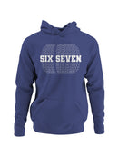 Six Seven Bold Typography Design Women's Hoodie
