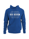 Six Seven Bold Typography Design Women's Hoodie