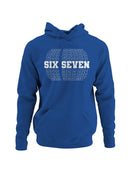 Six Seven Bold Typography Design Women's Hoodie