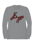 Skeleton Hand "OK" Gesture Men's Sweatshirt