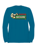 67% Awesome Retro Star Design Women's Sweatshirt