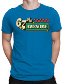 67% Awesome Retro Star Design Men's T-shirt