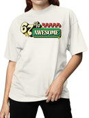 67% Awesome Retro Star Design Women's T-shirt