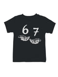 Hands Offering Numbers 6 and 7 Youth's T-shirt