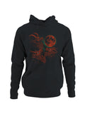 Howling Beasts Under Blood Moon Men's Hoodie