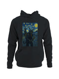 Starry Night Krampus Art Print Men's Hoodie