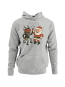 Santa and Krampus Unite Men's Hoodie