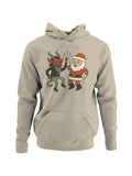 Santa and Krampus Unite Men's Hoodie