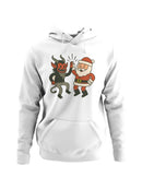 Santa and Krampus Unite Men's Hoodie
