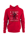Jingle Hells Krampus Design Men's Hoodie