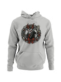 Krampus Wreath Holiday Design Men's Hoodie