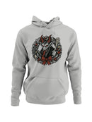 Krampus Wreath Holiday Design Men's Hoodie