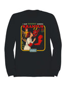 Mommy Kissing Krampus Holiday Humor Women's Sweatshirt