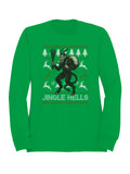 Jingle Hells Krampus Design Women's Sweatshirt