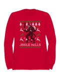 Jingle Hells Krampus Design Women's Sweatshirt