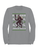 Jingle Hells Krampus Design Women's Sweatshirt