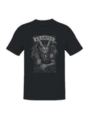Krampus Gothic Illustration Art Men's T-shirt