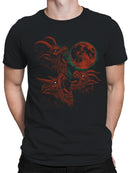 Howling Beasts Under Blood Moon Men's T-shirt