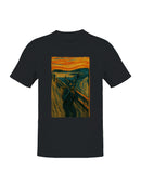 Demon Scream Surreal Art Print Men's T-shirt