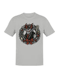Krampus Wreath Holiday Design Men's T-shirt