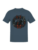 Krampus Wreath Holiday Design Men's T-shirt