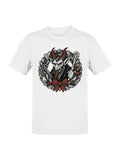Krampus Wreath Holiday Design Men's T-shirt