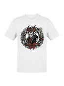 Krampus Wreath Holiday Design Men's T-shirt