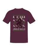 Jingle Hells Krampus Design Men's T-shirt